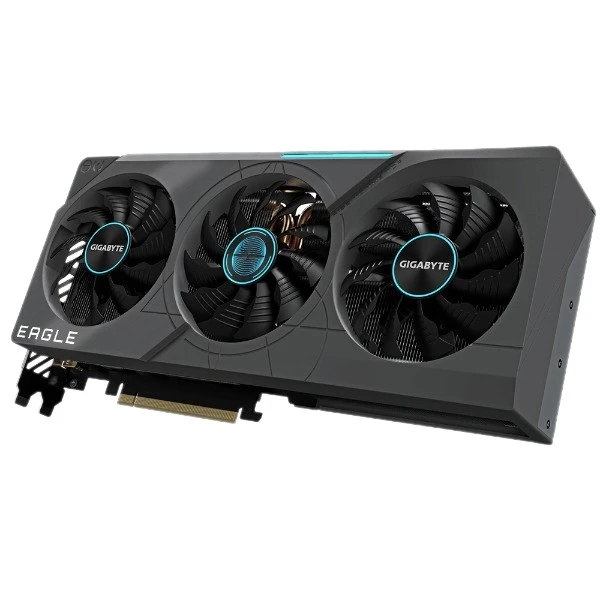 کارت گرافیک گیگابایت GeForce RTX™ 4070 Ti Super Eagle OC با 16 گیگابایت حافظه GDDR6X، باس رابط 256 بیت، فرکانس هسته 2640 مگاهرتز، 8448 هسته کودا، پشتیبانی از رزولوشن 7680×4320، خروجی HDMI 2.1 و سه DisplayPort 1.4